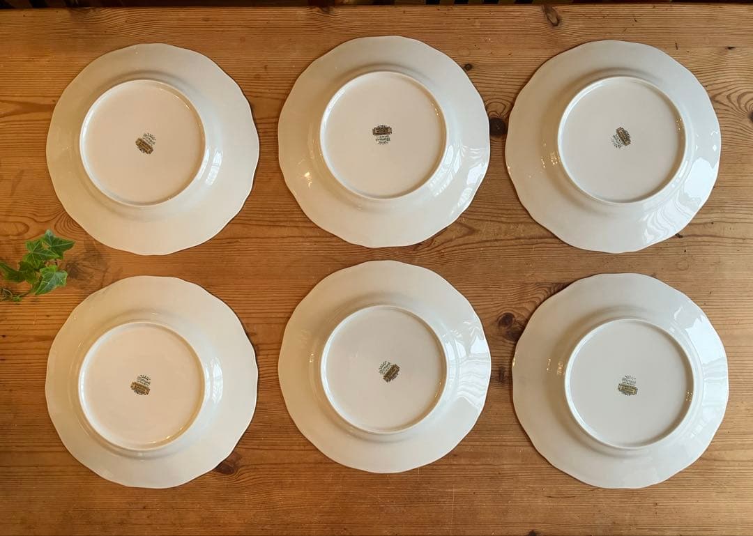 ジノリ　アンティコイタリアンフルーツ　25ディナープレート×6