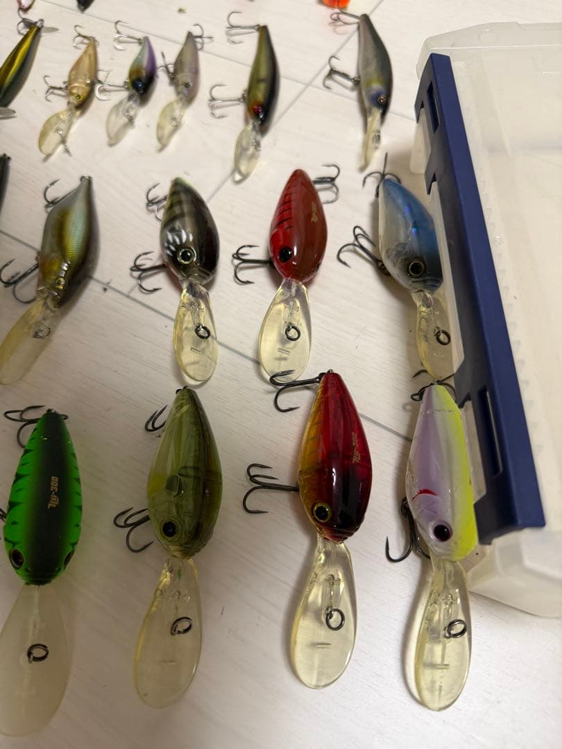 クランク　シャッド　ミノー　ポッパーなどなど