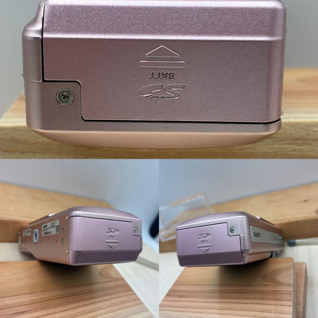 【動作確認済】SANYO Xacti DSC-J4 ピンク