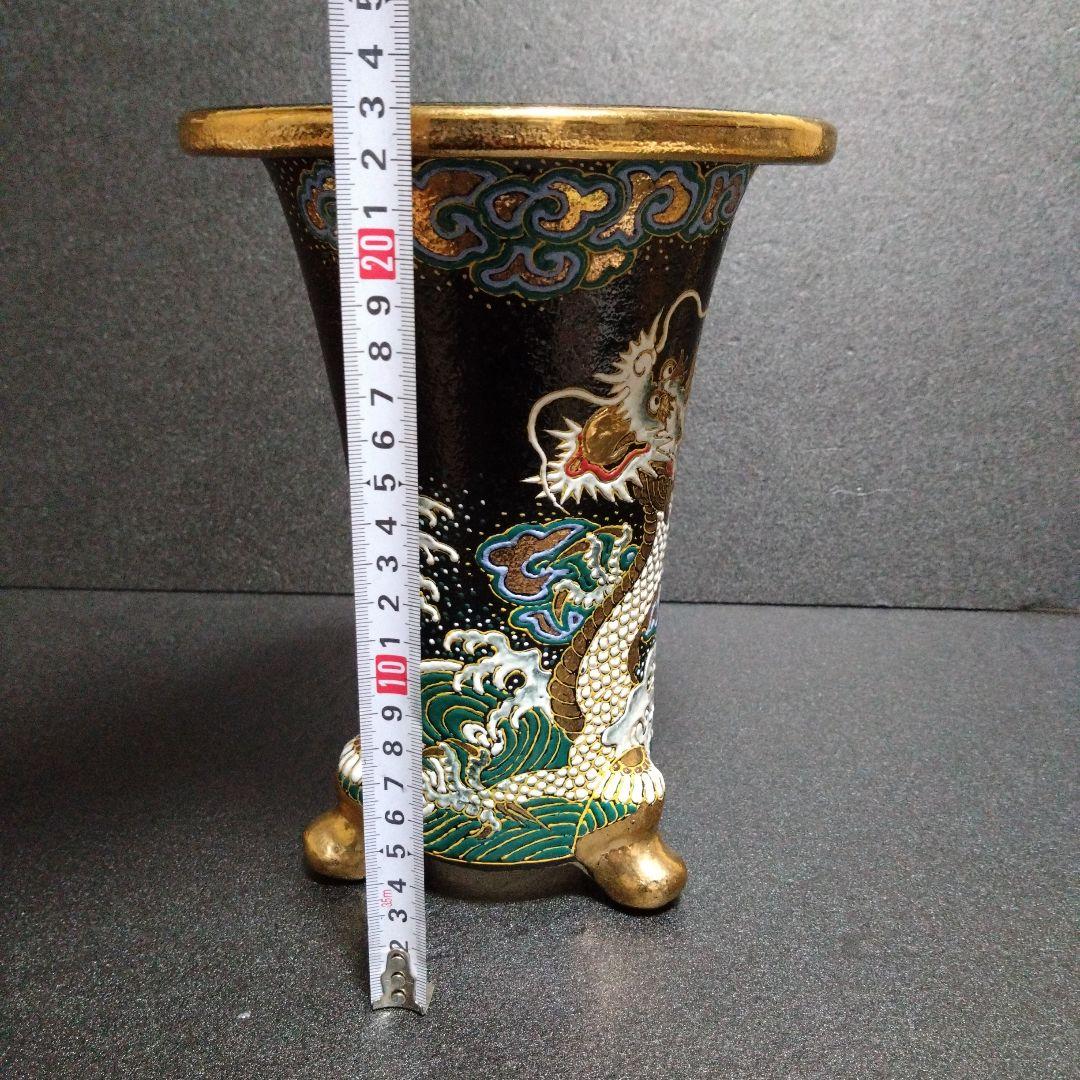 蘭鉢　龍蘭鉢 龍絵　新生活　インテリア置物