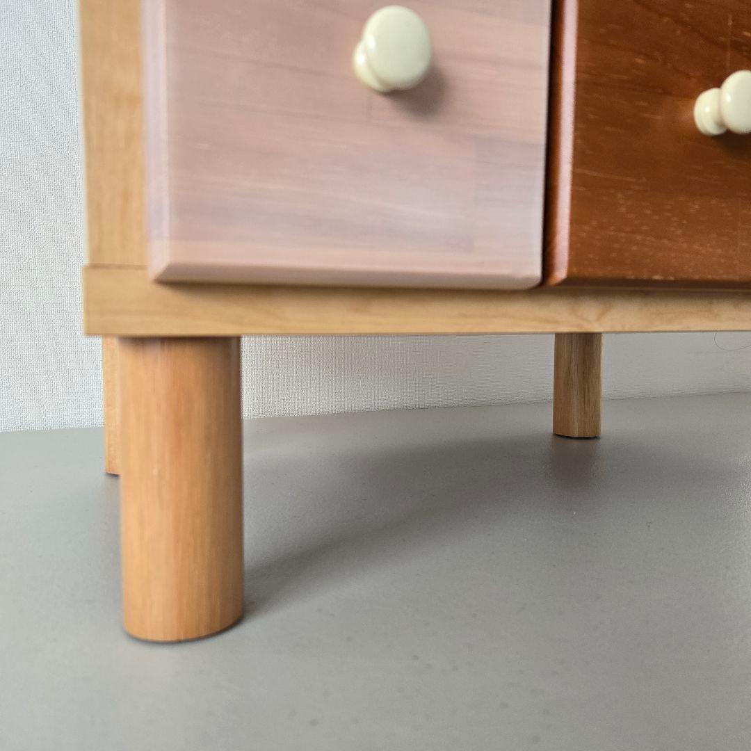 チェスト　カラフル　木製　引き出し　小物入れ　ポップ　かわいい