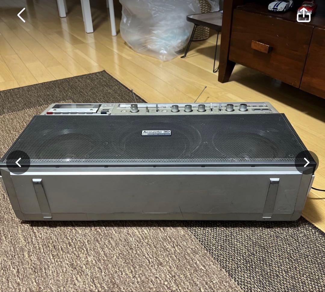 AIWA CS-J88 Acoustic 3D アイワ ラジカセ 昭和レトロ