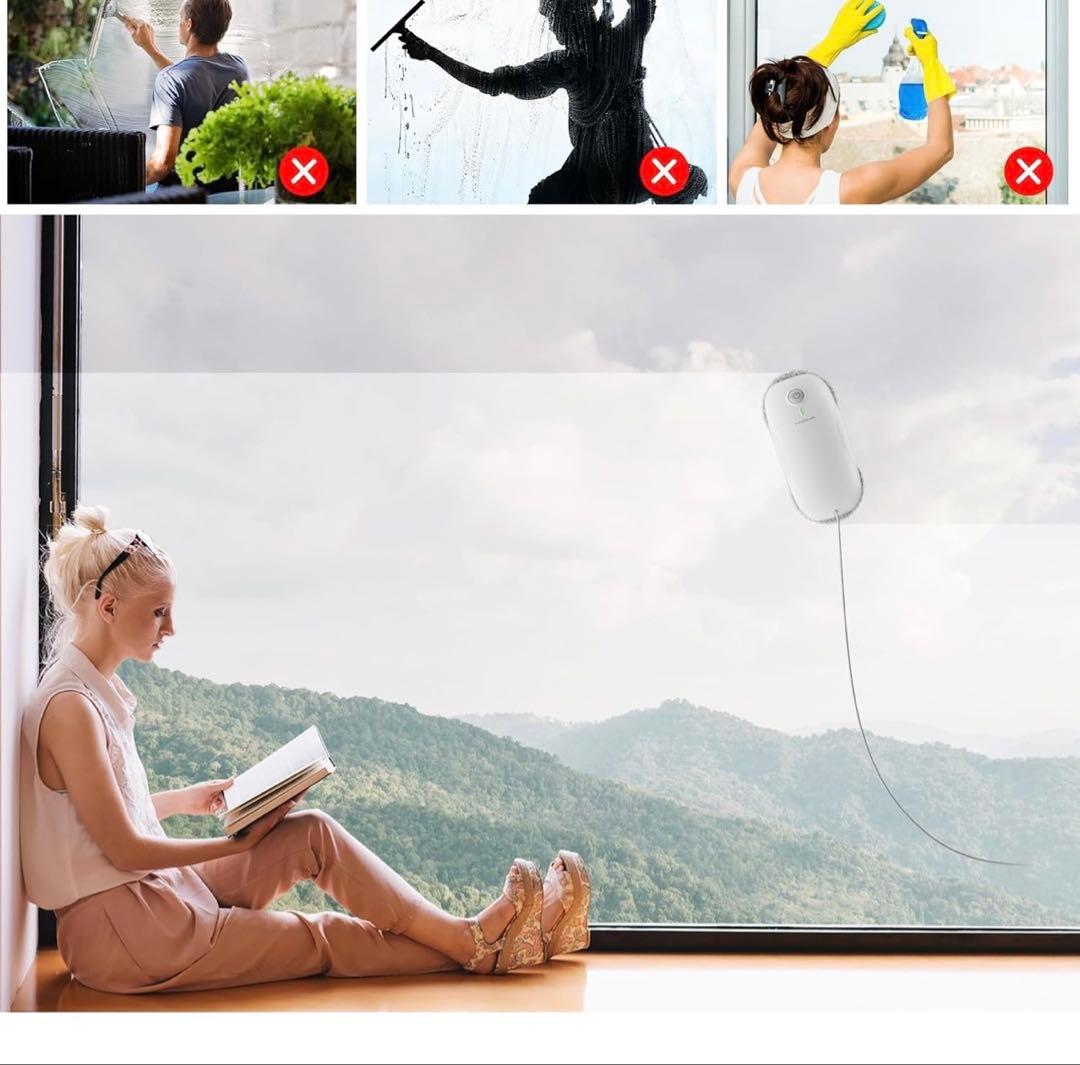 TOSIMA 窓掃除ロボット W2 ホワイト 新品未使用