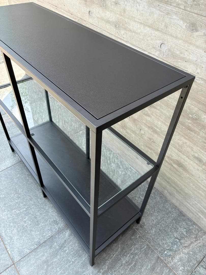 【引取歓迎】IKEA シェルフユニット VITTSJÖ ヴィットショー