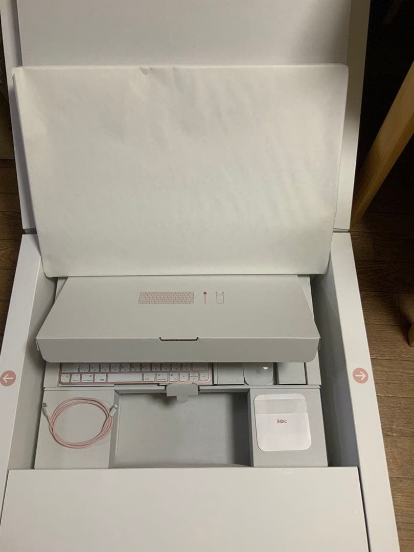 wen 美品iMac 24インチM3 メモリ8GB/SSD 512Gピンク