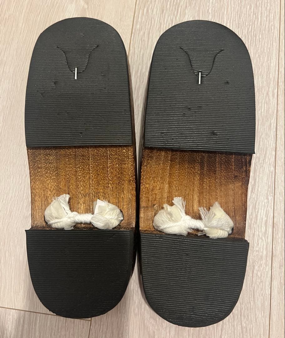 ストライプ紺地×大輪白百合浴衣3点セット 浴衣セット レディース浴衣　Tika