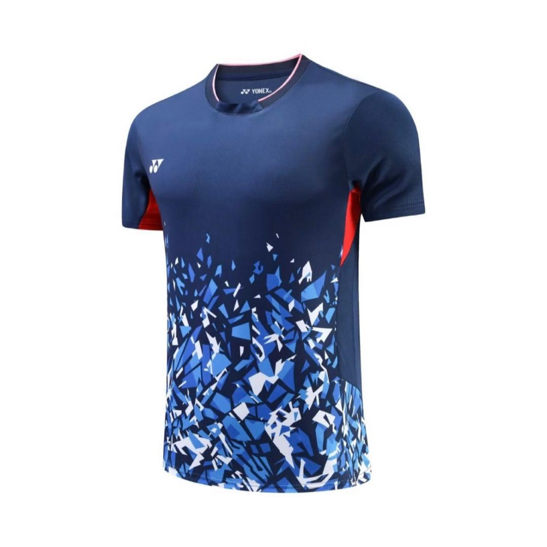 ヨネックス　YONEX ゲームシャツ　新品　サイズLブルー