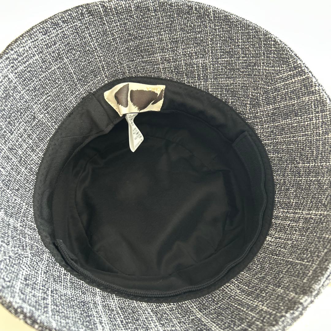 ●美品●CA4LA TWEED BUCKET HAT UVカット 洗える