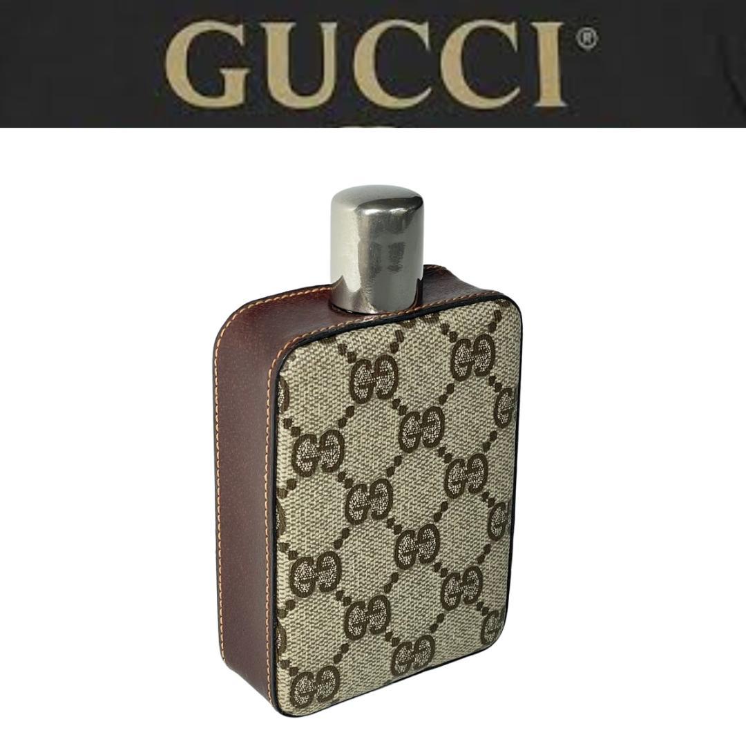 【激レア】GUCCI グッチ スキットル ウイスキーボトル ヴィンテージ