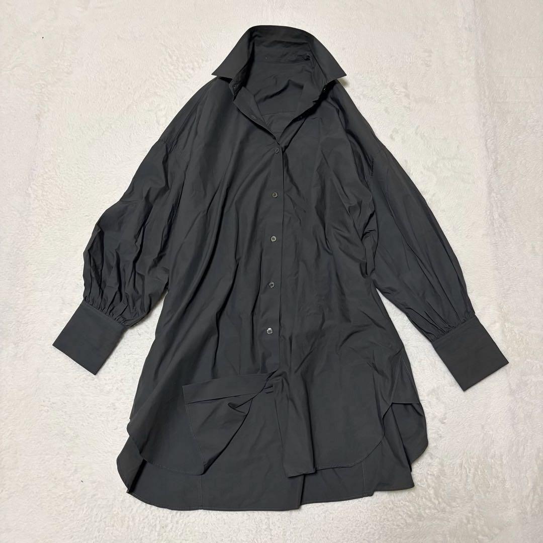 近年ウィムガゼット　タイプライターボウタイブラウスオーバーサイズドルマンスリーブ