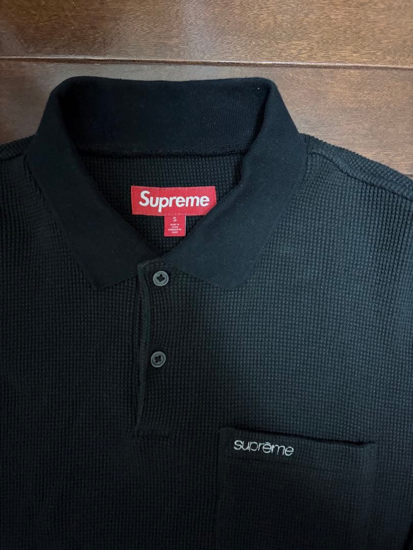 トップス supreme 23AW Thermal L/S Polo S