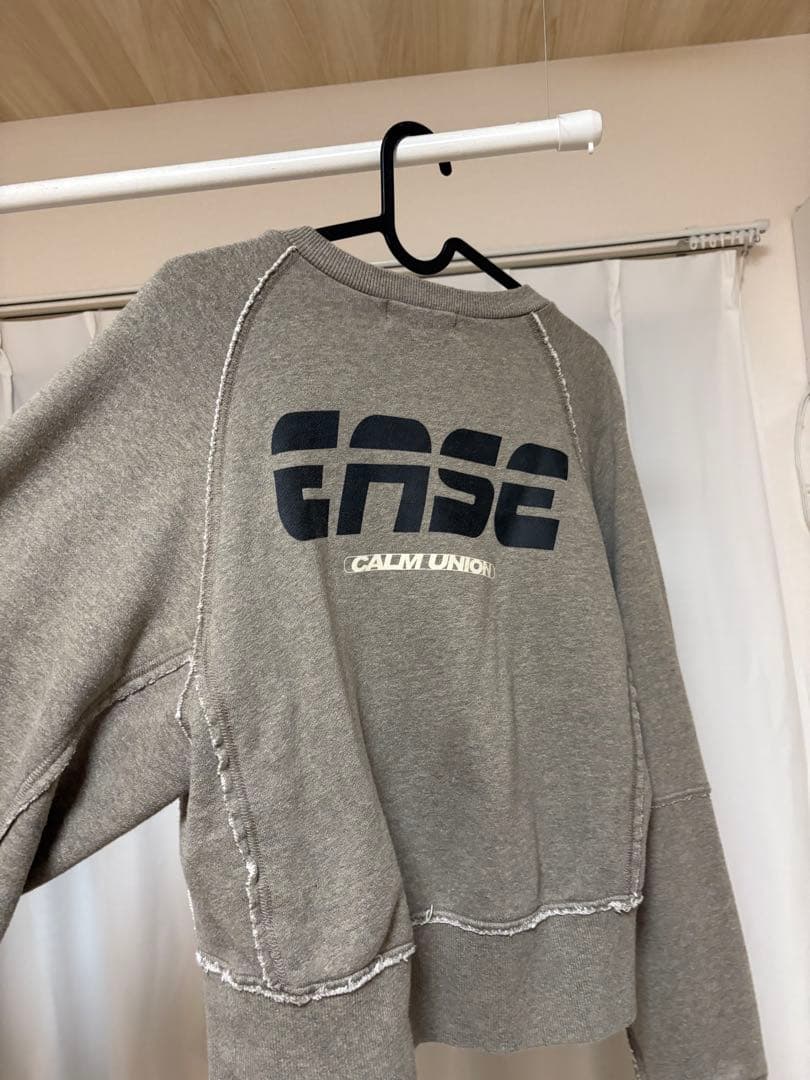 ADAME ET ROPE' スリットリブスウェット