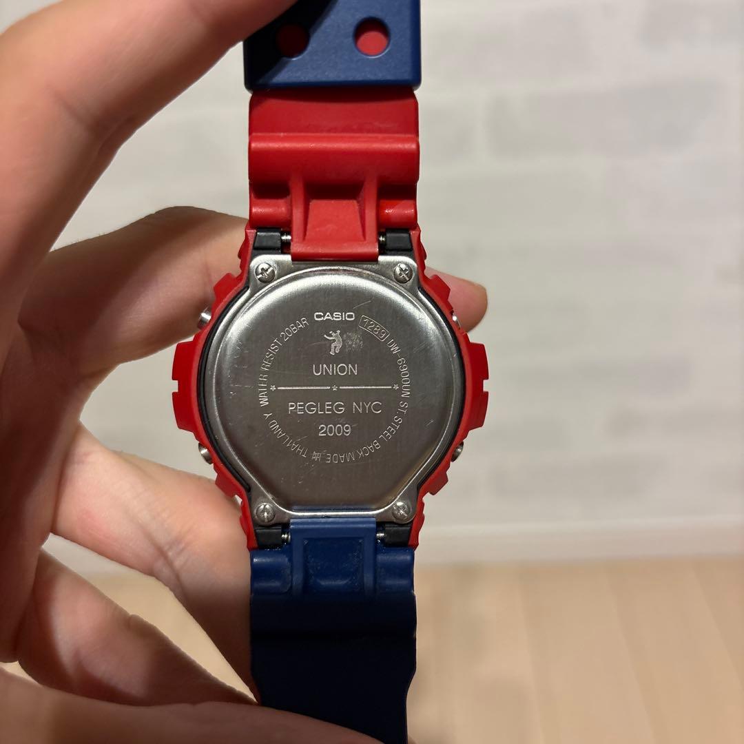 美品　カシオ　G-SHOCK ユニオンDW-6900UN UNION