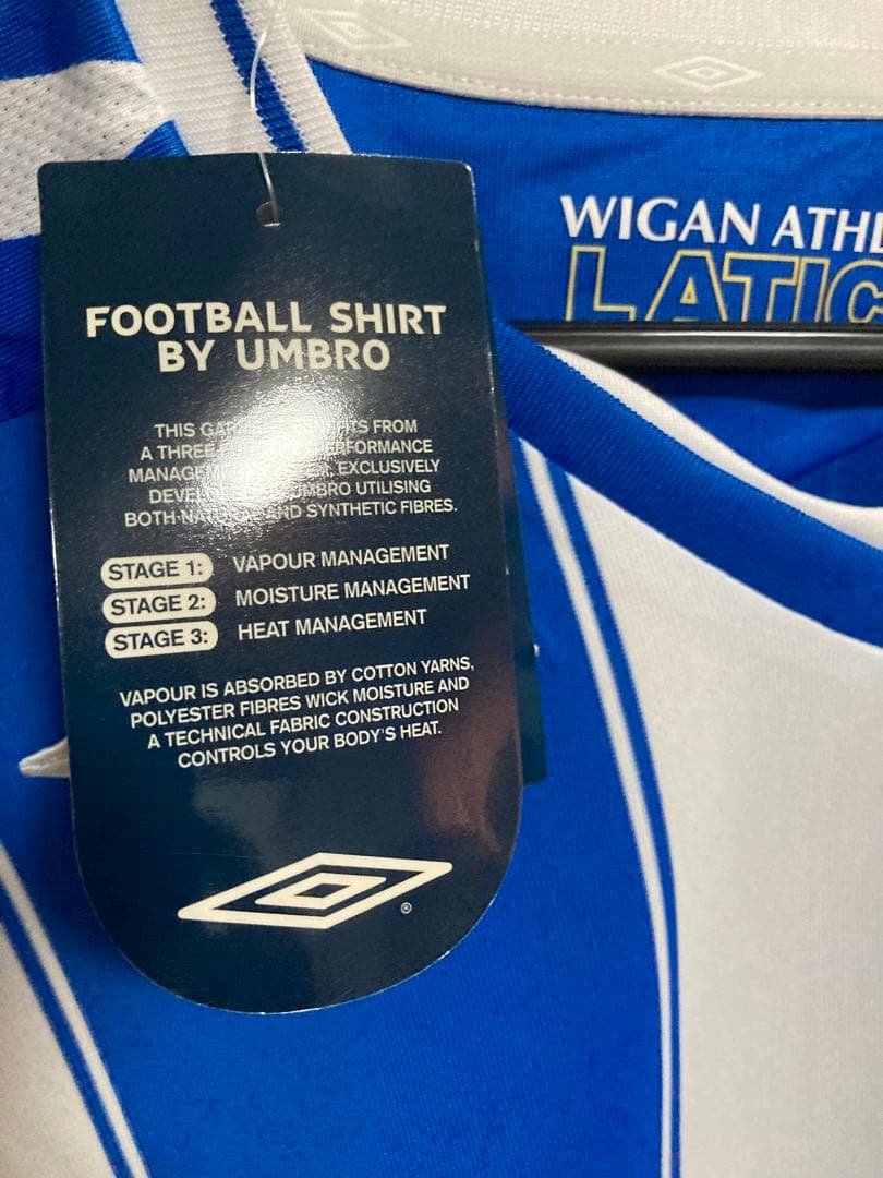 アンブロ　ウィガン　長袖ユニホーム　US Lサイズ 未使用品