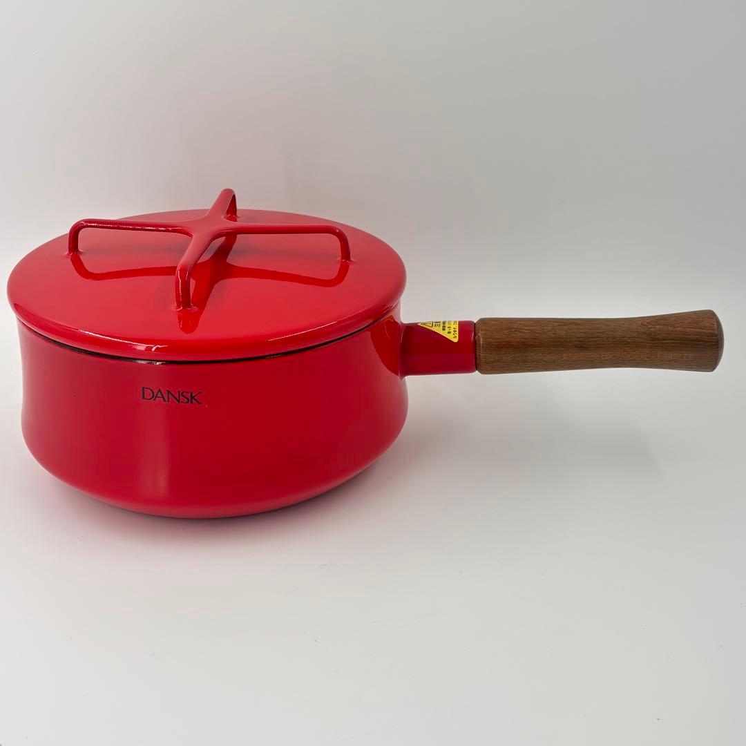 DANSK ダンスク コベンスタイル 片手鍋　レッド　 未使用
