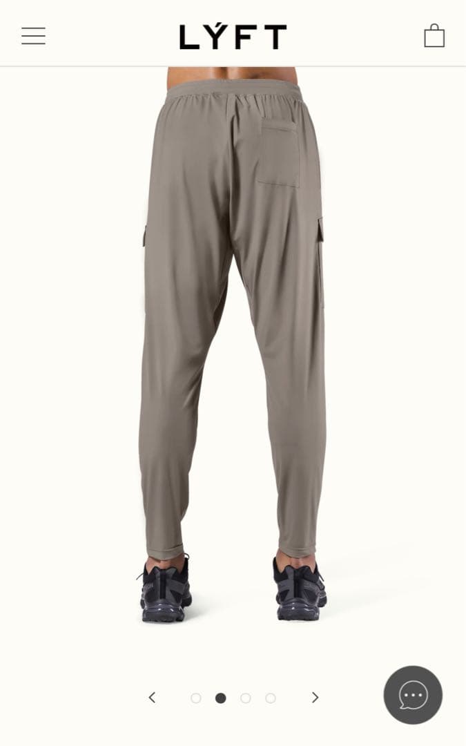 ウォーキング・ランニングウェア lyft STRETCH POCKET TAPERED PANTS V.2