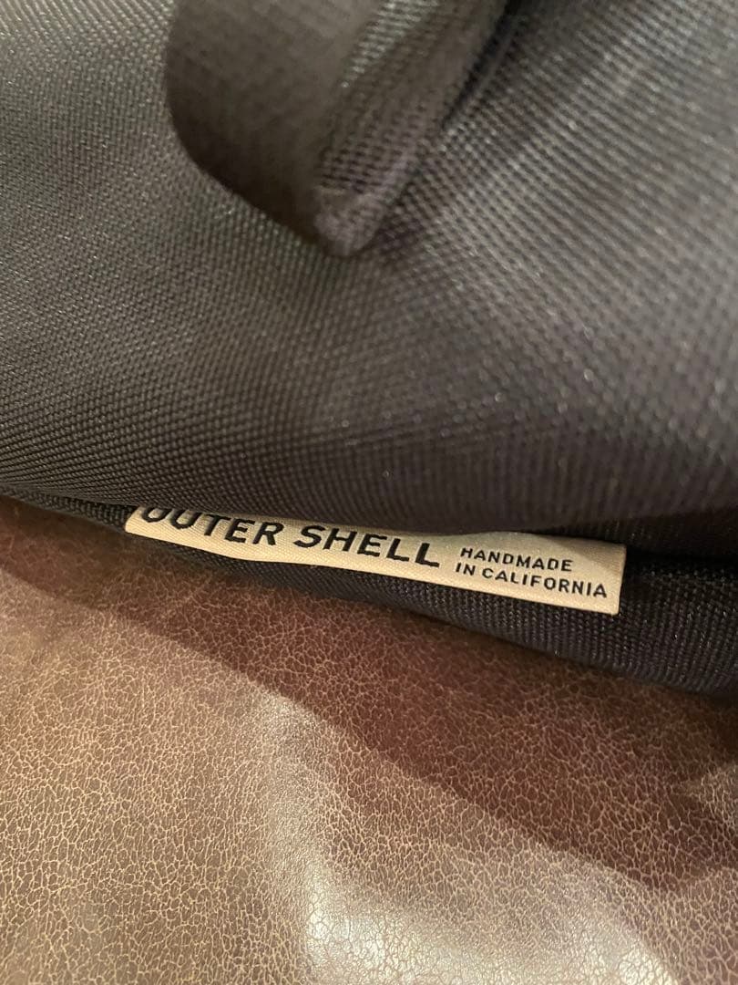 OUTER SHELL ADVENTURE saddlebag サドルバッグ 黒