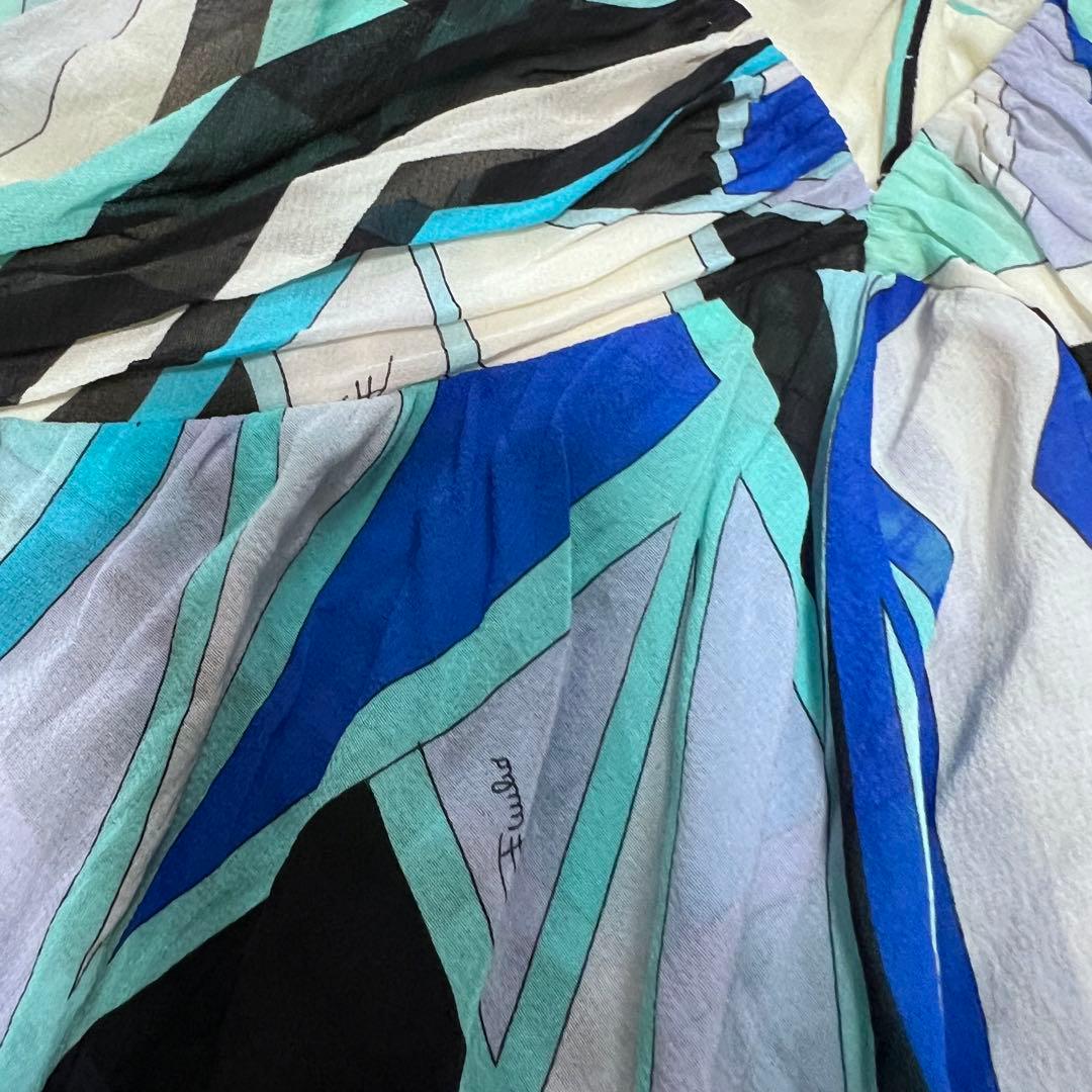 EMILIO PUCCI エミリオプッチ シルク キャミソール トップス