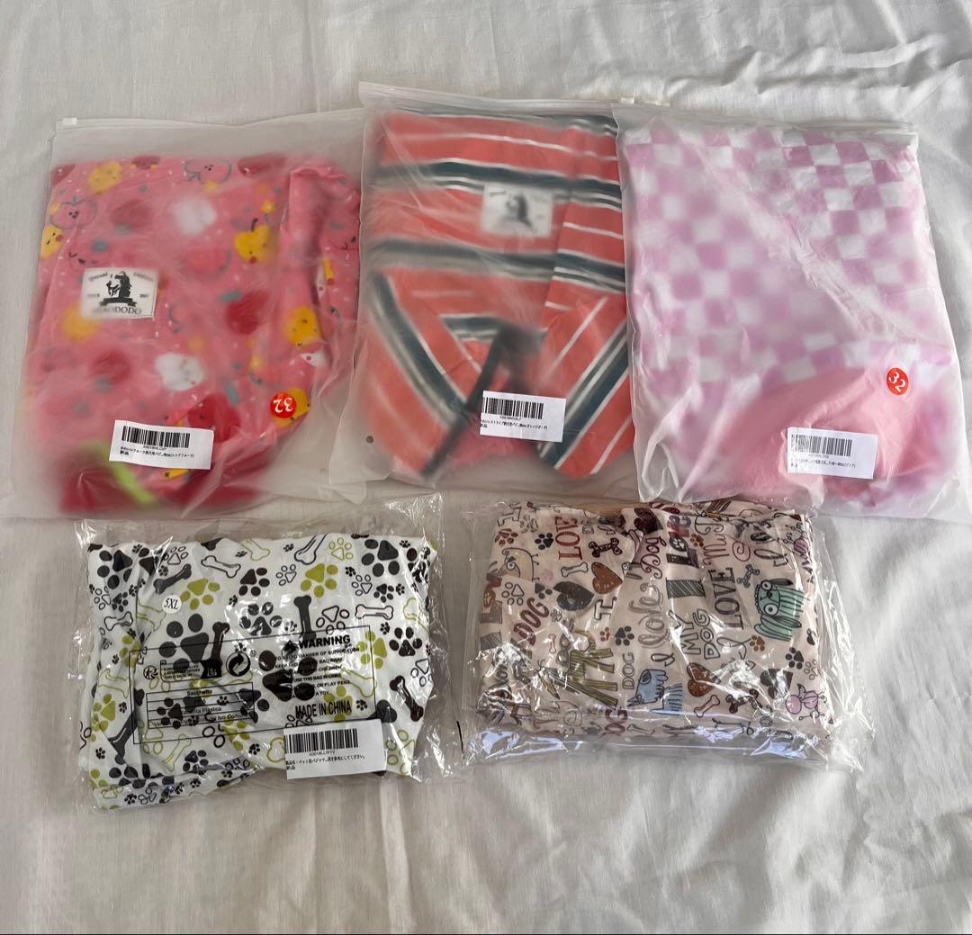 大型犬用　新品‼︎犬服セット 5点セットで