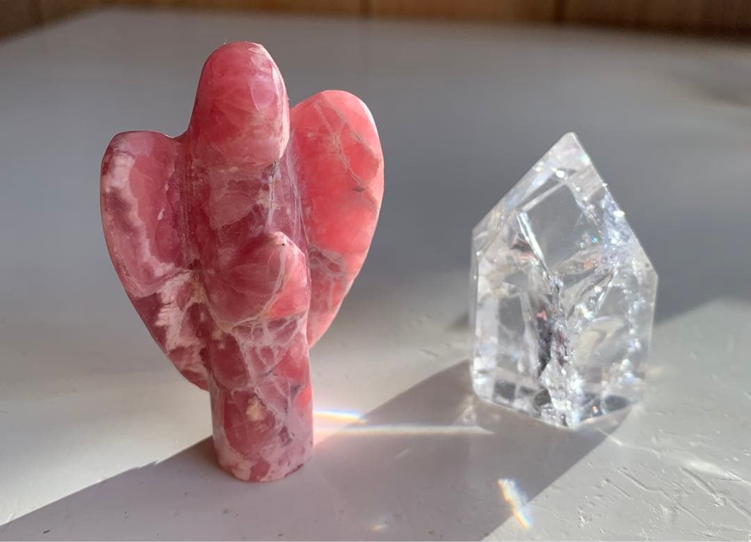 【希少】ロードクロサイト (インカローズ) 天使