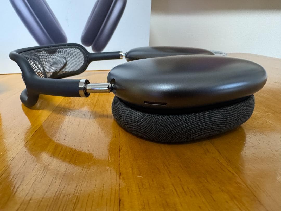 美品 Apple AirPods Max イヤーパッド新品 スペースグレイ