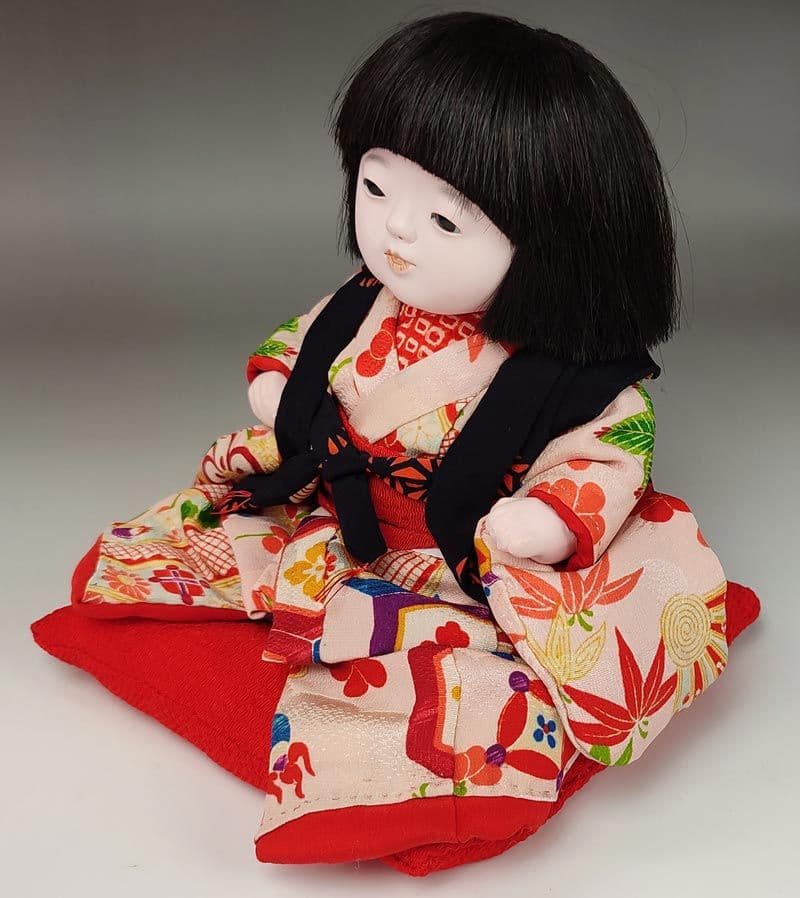 松乾斎東光作　8号おさな人形　女の子
