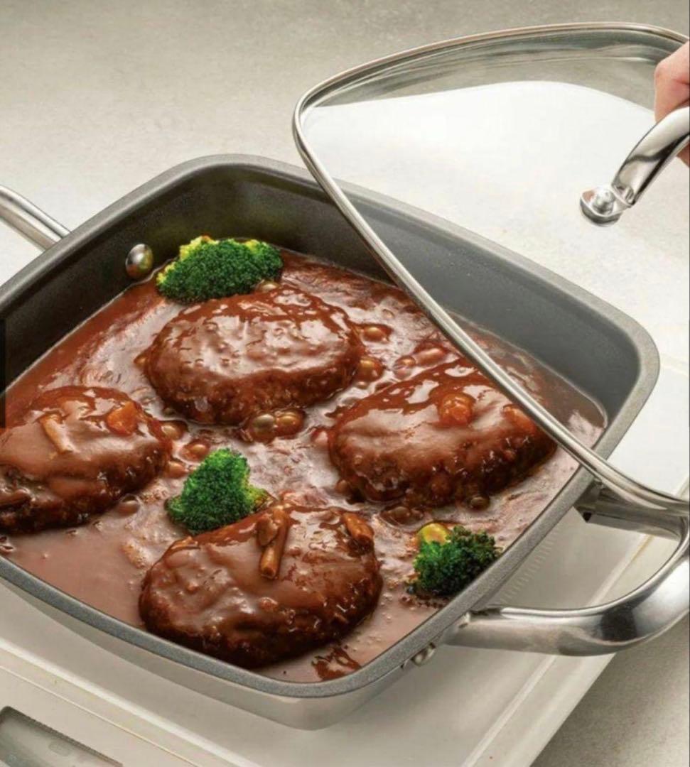 Meyer マイヤー　スクエアグリルパン24㎝