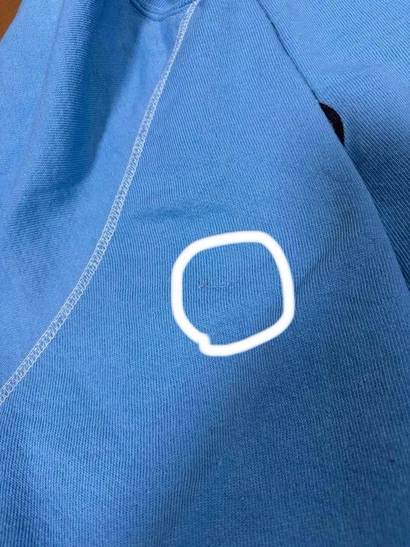 古着ヴィンテージディズニー　ミッキー　スウェット　水色　レディース