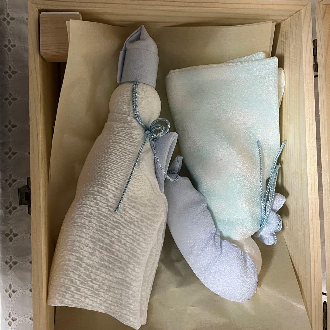 ひな人形/つまみ細工/淡水カラー