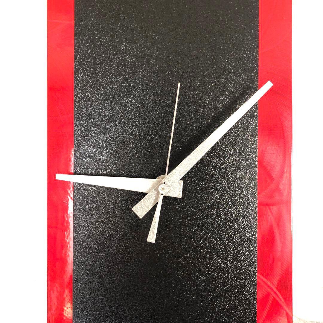 装飾壁時計 モダンメタル壁アート Jon Allen サイン入り