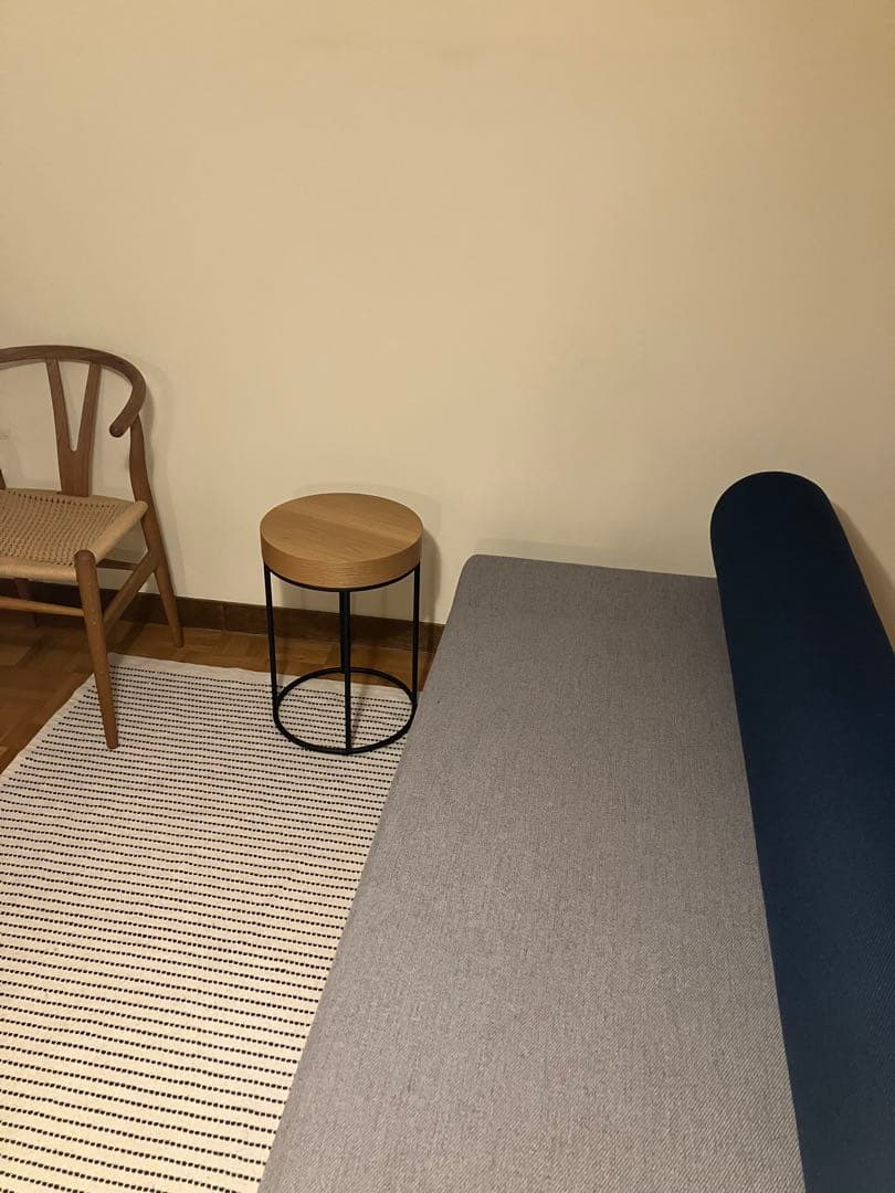 【傷あり】IDEE DIVANCO SIDE TABLE オーク材 植木 莞爾