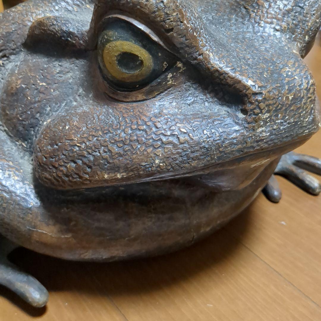 木彫り　亀　一刀彫　木製　古道具　アンティーク　レトロ　雑貨　骨董　手彫り