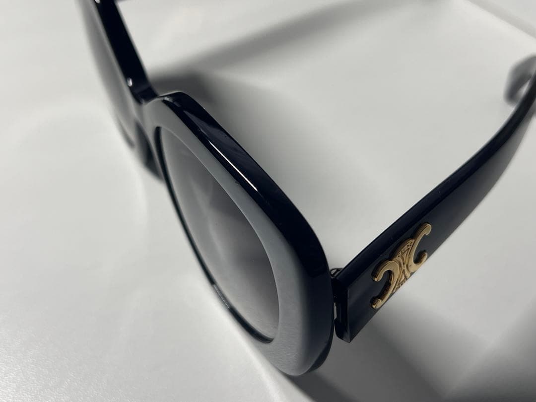 CELINE トリオンフ 06 サングラス / アセテート／ケース付き