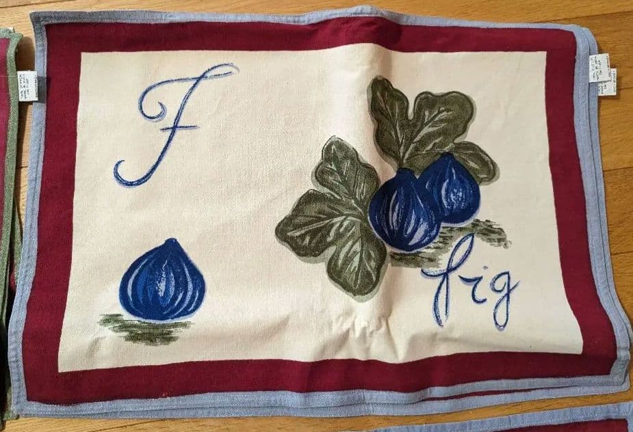 Willams Sonoma ランチョンマットセット ビンテージ