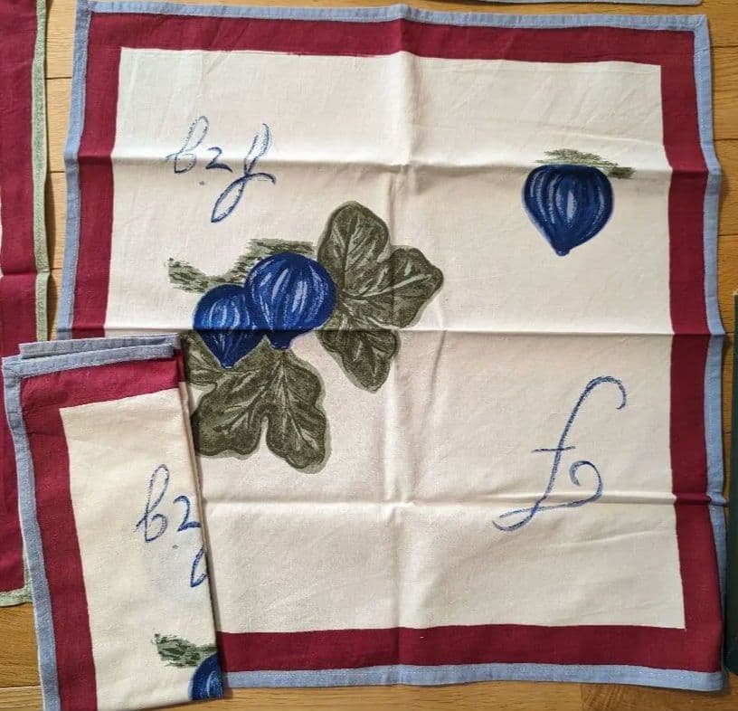 Willams Sonoma ランチョンマットセット ビンテージ