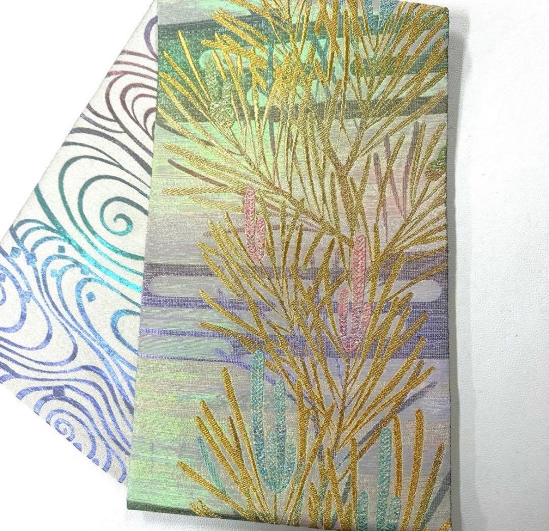 専用帯6048 6062 6073 三点セット●たつむら 金鈿香炉文 高級 正絹