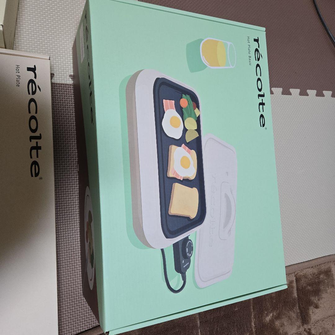 お値下げ。récolte たこ焼きプレート セラミックポット付き