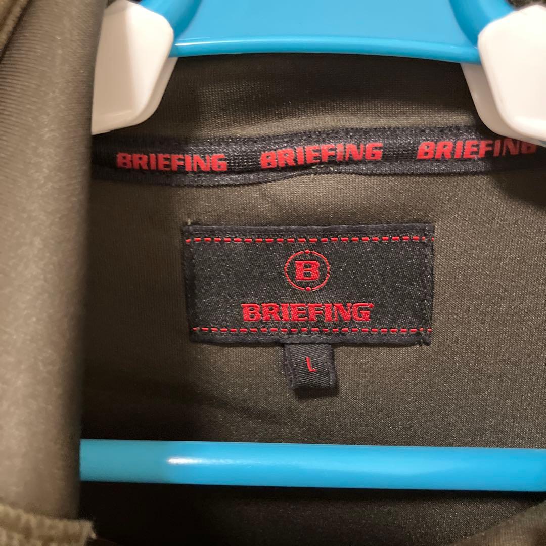 【美品】BRIEFING GOLF WARM 3D LOGO PARKA L