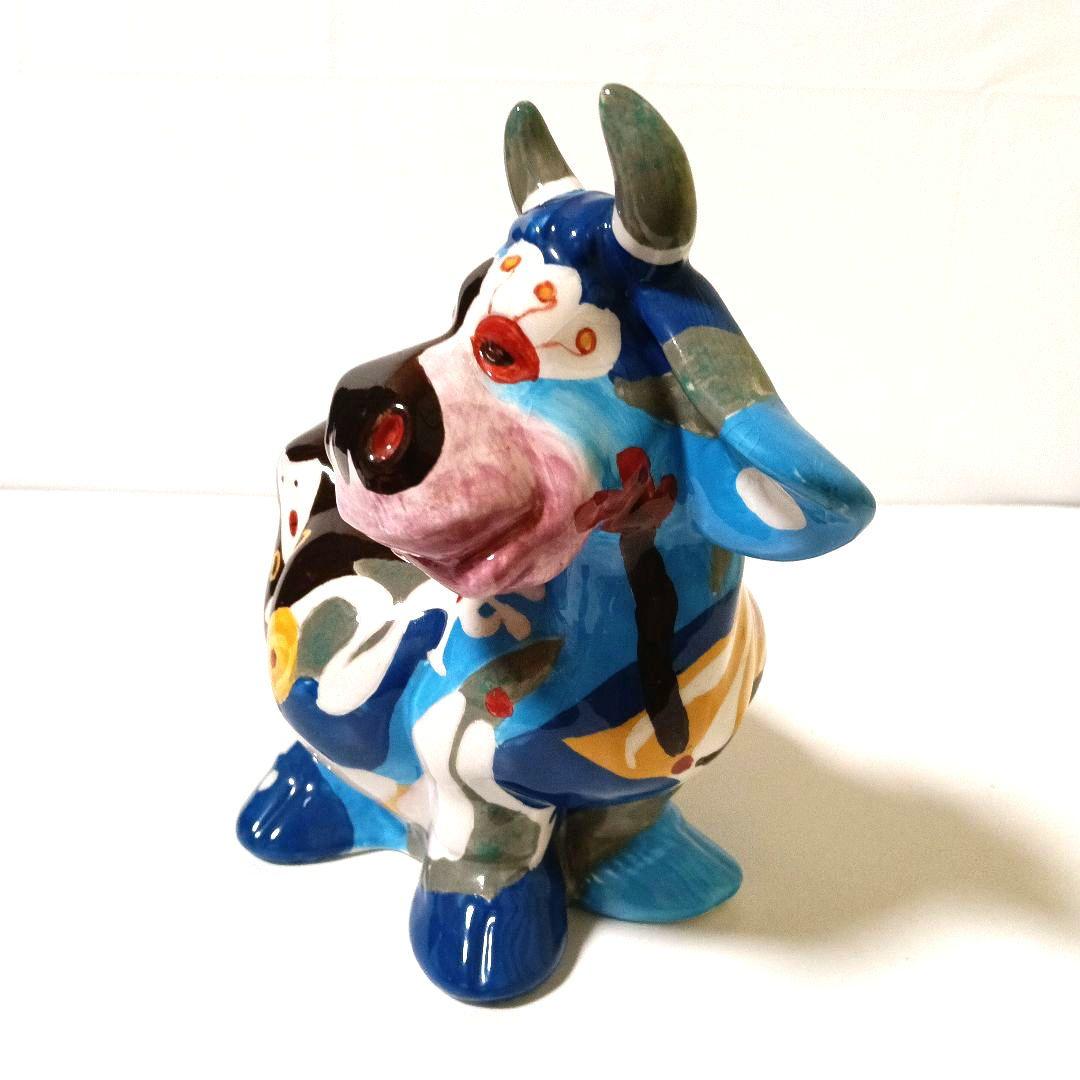 ヴィンテージ サイケデリックアート アニマルオブジェ バンク 貯金箱