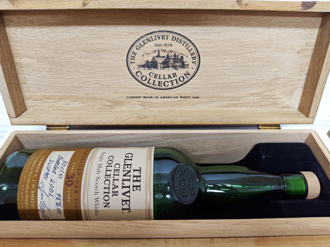 THE GLENLIVET CELLAR COLLECTION 30年 空き瓶