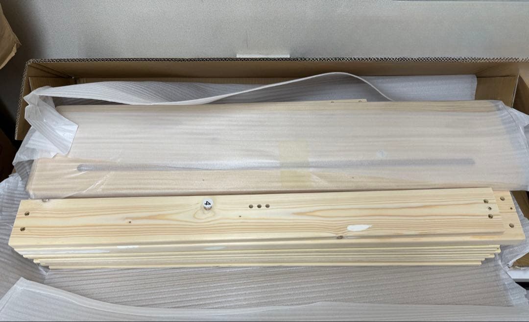 WLIVE ベッド ベッドフレーム フレーム すのこベッド シングル ブラウン