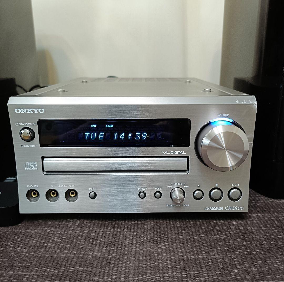ONKYO CR-D1 LTD ミニコンポ リモコン 取説付属 　完動品