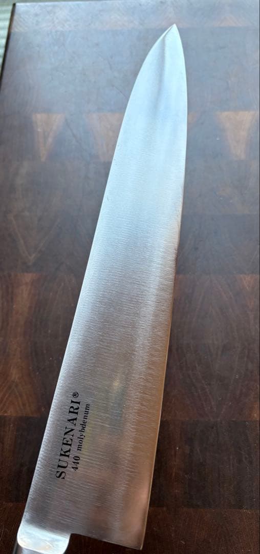 佑成　440 モリブデン鋼　牛刀　300mm 包丁　尺　洋包丁　未使用　祐成