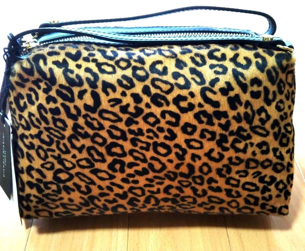 ジャンニキアリーニ ハラコ柄バッグ