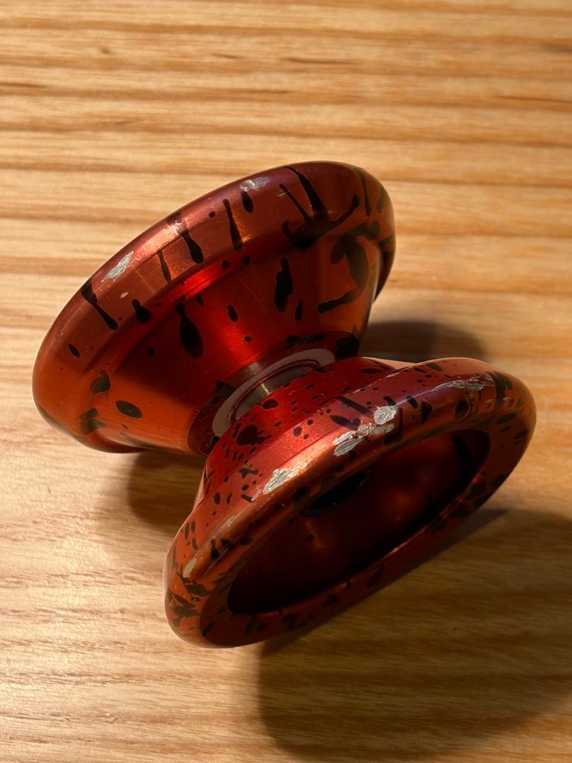 ヨーヨーファクトリー　スーパースター　レッド　ブラック　スプラッシュ　ハブ