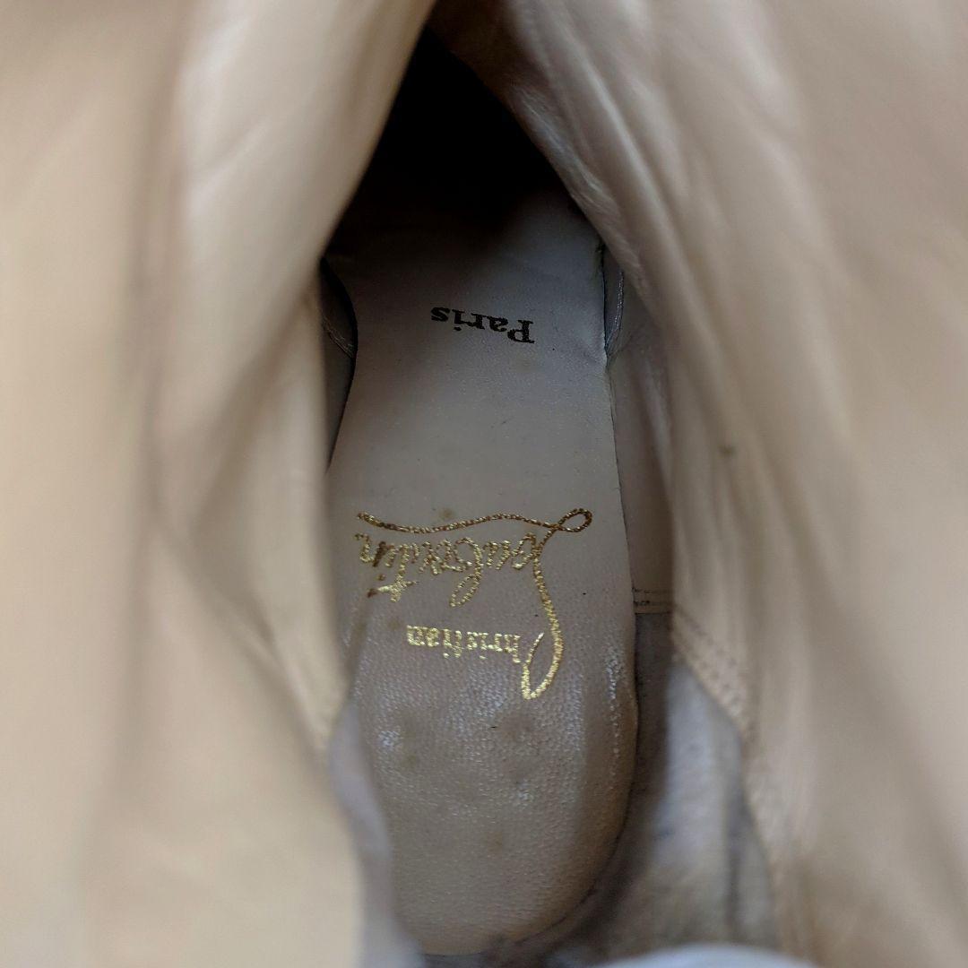 クリスチャンルブタン　ロングブーツ　黒　ブラック　22.5