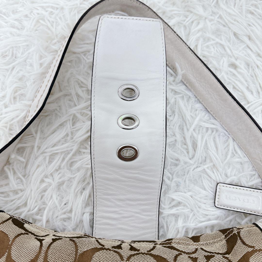 COACH コーチ　ソーホー シグネチャー ワンショルダー　バッグ　総柄　cc