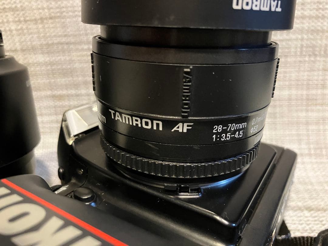 NikonF401x レンズ2、バック付、値段相談ok