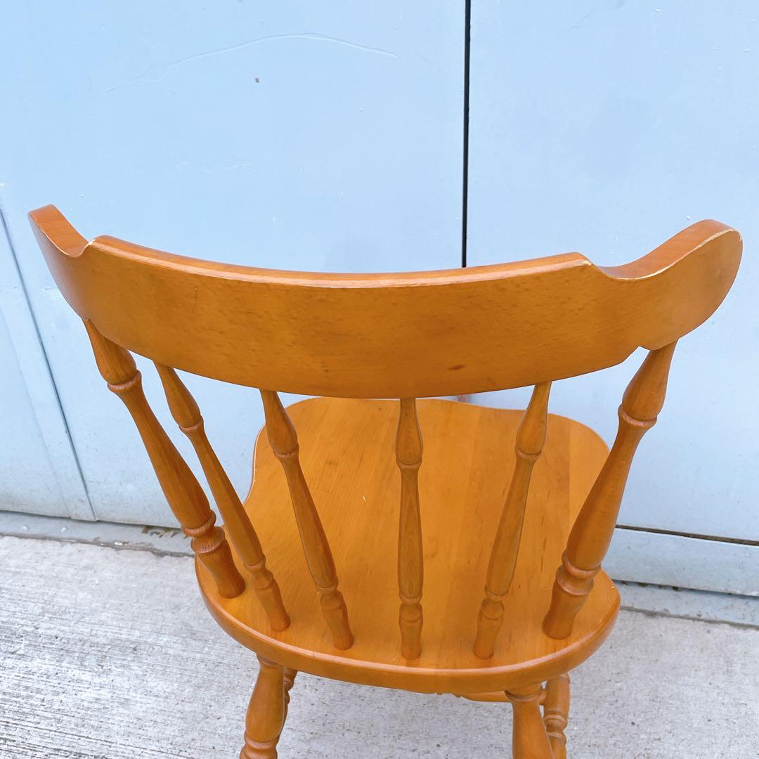 【美品送料込】飛騨産業 ヒダサンギョウ キツツキマーク ウィンザー チェア