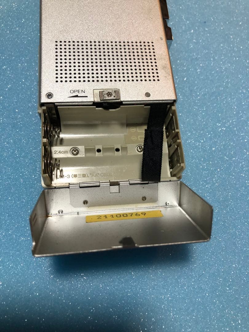 サンヨー　マイクロカセットプレーヤー